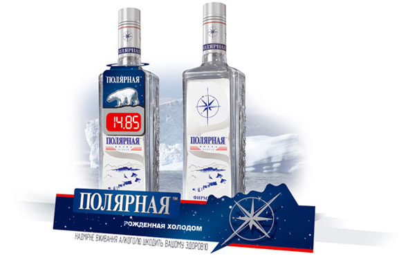 Шелфтокер водки Полярная