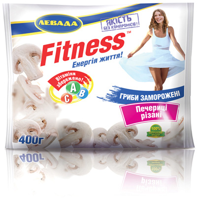 ТМ Fitness. Грибы шампиньоны замороженные