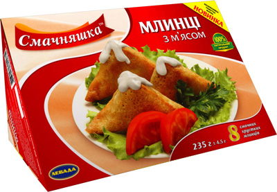 Левада. Упаковка для блинов с мясом
